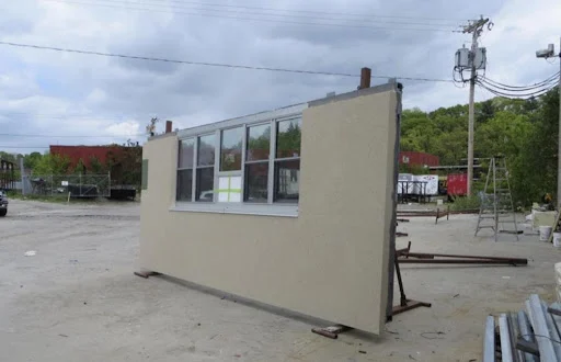 structural panel on jobsite