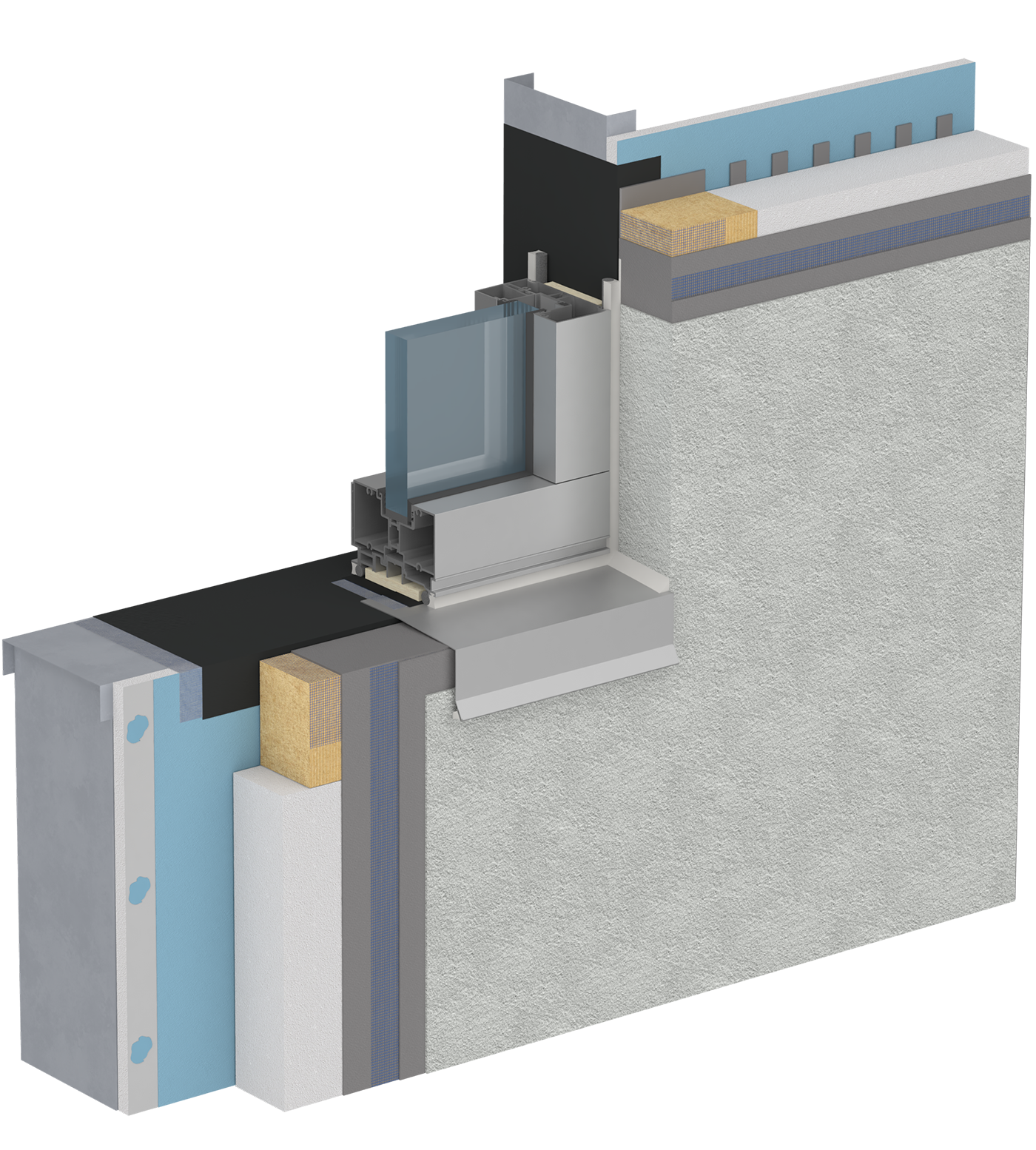 Outsulation® Plus MD System with Exterior Fire Blocking