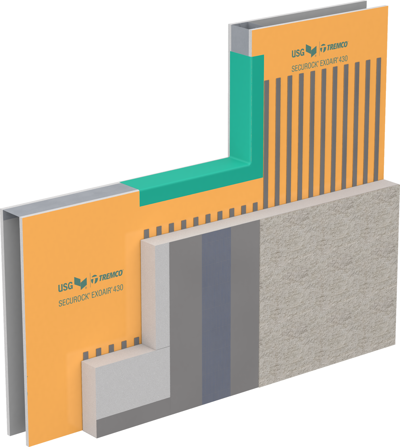 Outsulation® Plus MD Securock® ExoAir® 430